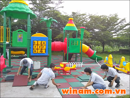 Winam đã hoàn tất dự án Sân chơi trẻ em cho tập đoàn VinaCapital
