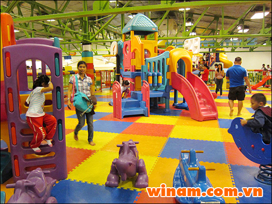 Những thiết bị sân chơi được trẻ em yêu thích nhất