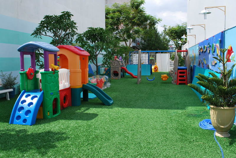 Những tiện ích và ưu điểm của sân chơi trẻ em