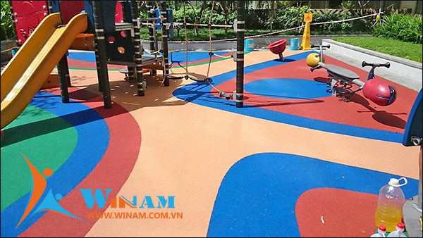 Winam hoàn thành dự án Sân chơi trẻ em cho khu căn hộ cao cấp The Estella